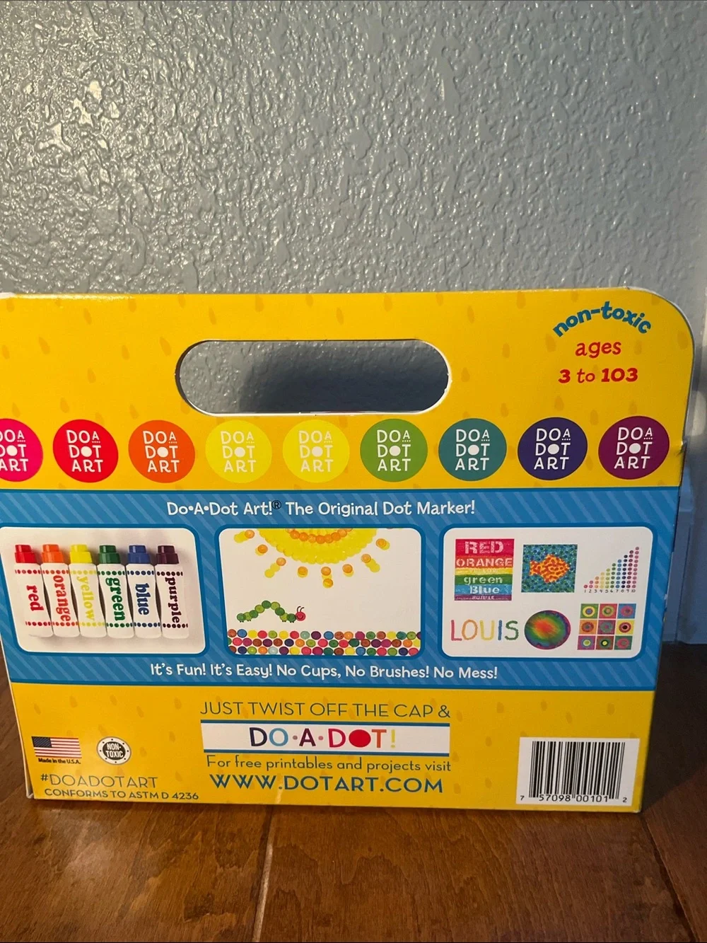 N/A rainbow dot